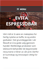 Mobile Screenshot of evitaespressobar.no